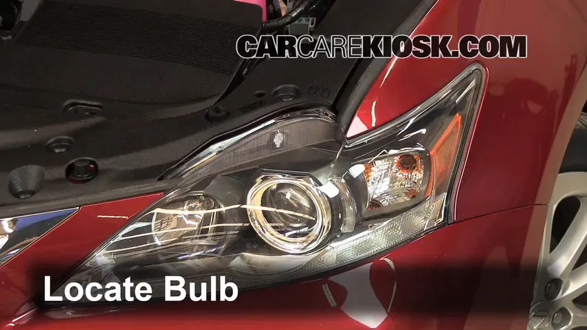 2011 Lexus CT200h 1.8L 4 Cyl. Lights Highbeam (replace bulb)